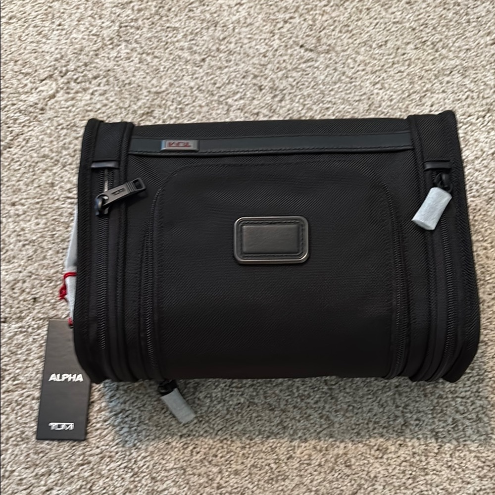 Tumi Alpha Black Toiletry Bag